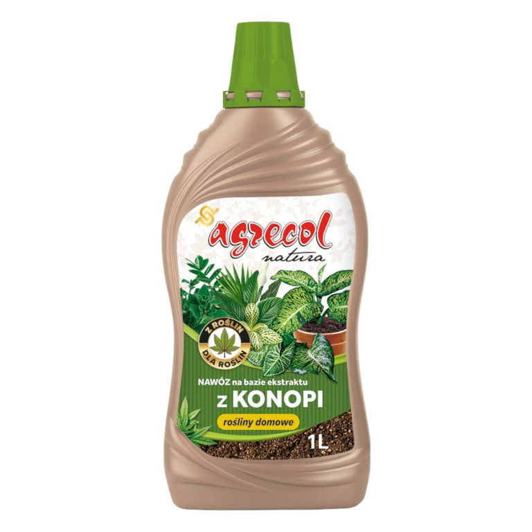 Nawóz z konopi do roślin domowych 1l