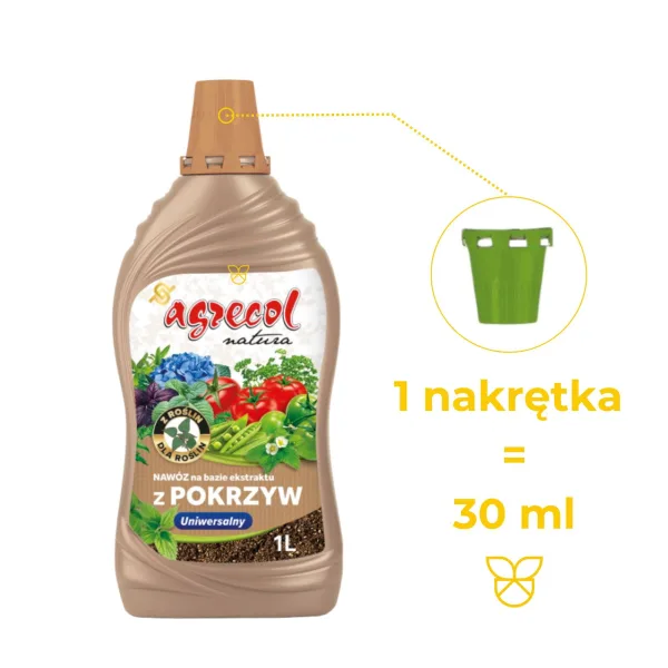 Nawóz z pokrzywy uniwersalny 1l
