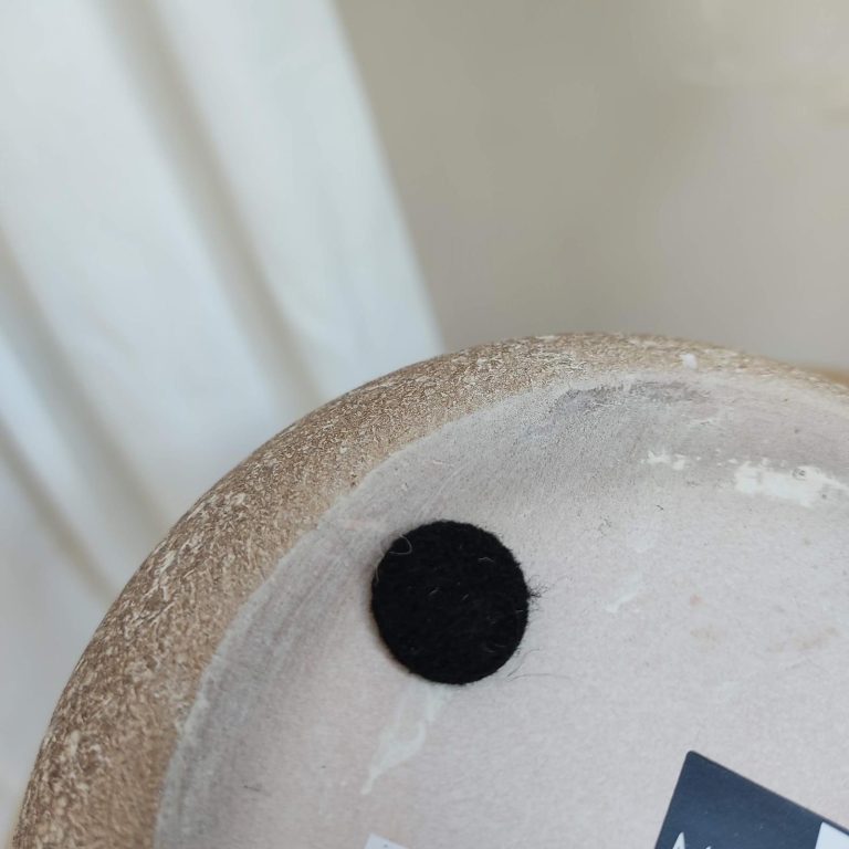 Osłonka ceramiczna na doniczkę Paul miedziana