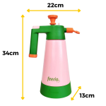 Spryskiwacz opryskiwacz zraszacz 3w1 1,5L jasno różowy