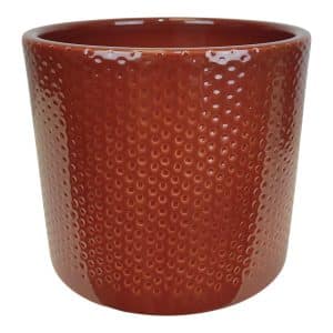 Osłonka ceramiczna Era czerwony 14cm