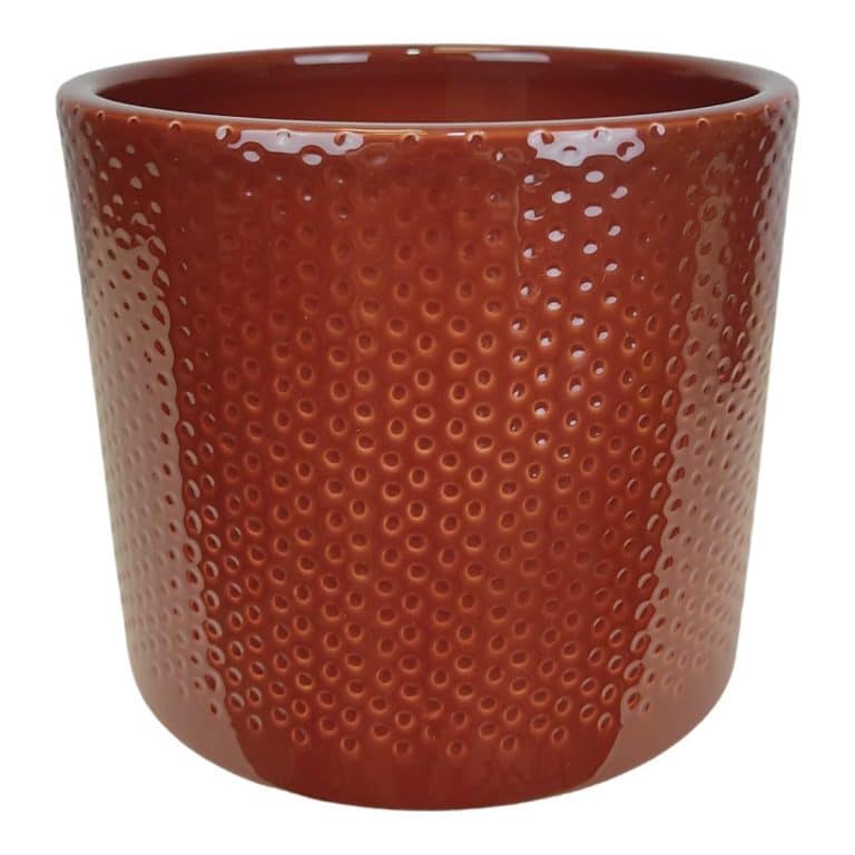 Osłonka ceramiczna Era czerwony 14cm