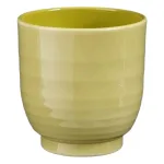 Osłonka ceramiczna Lisa jasno zielona 13,5cm