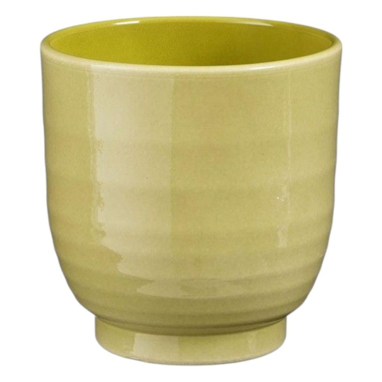 Osłonka ceramiczna Lisa jasno zielona 13,5cm