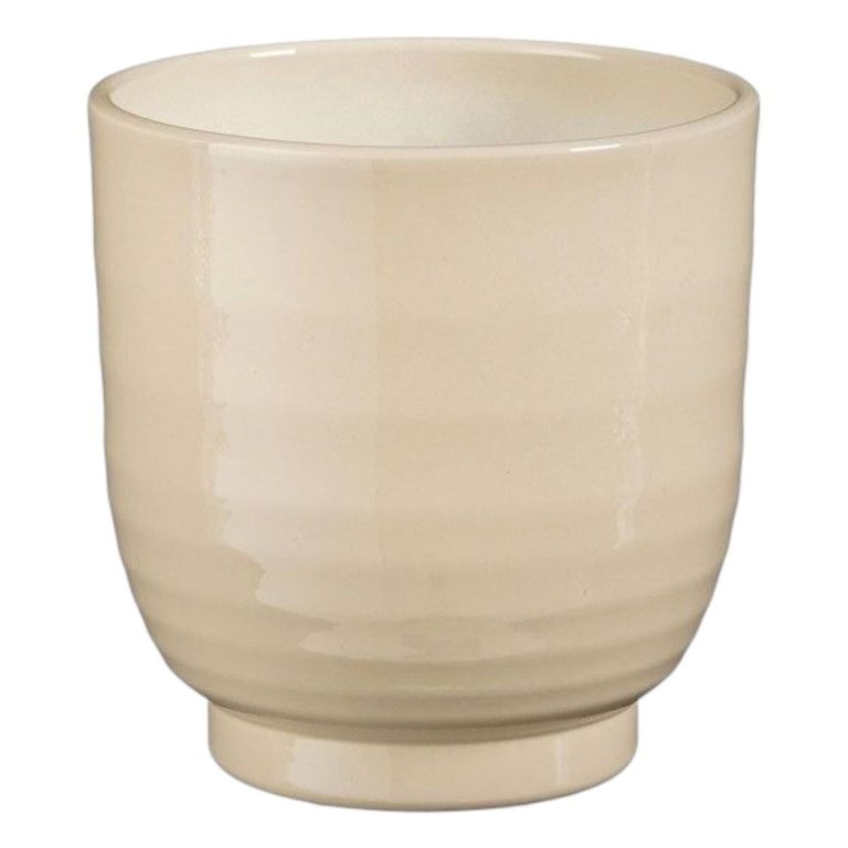 Osłonka ceramiczna Lisa beżowa 13,5cm