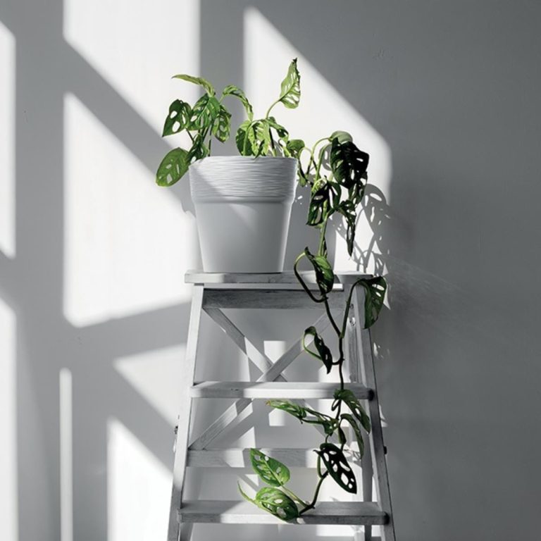 Osłonka na doniczkę Furu 12cm antracyt