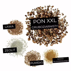 Podłoże Lechuza PON XXL substrat mineralny gruboziarnisty 25l
