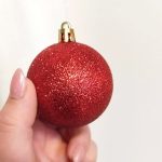 Bombki czerwone mix 10szt