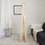 Drewniany regał na kwiaty drabina mała