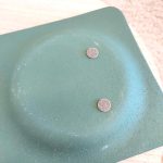 Osłonka ceramiczna okrągła z podstawką zestaw świąteczny