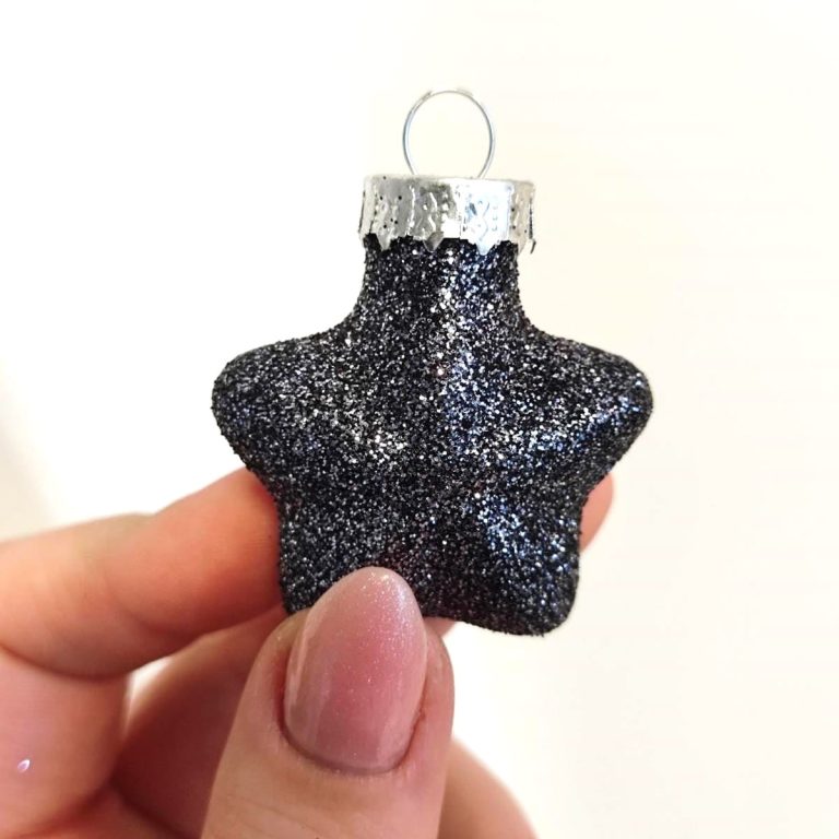 Bombki granatowe mix komplet