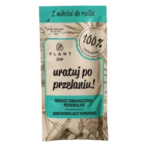 Plant Lover w 100% organiczny nawóz - Uratuj po przelaniu