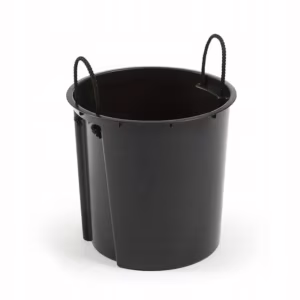 Okrągły wkład do donicy plastikowej