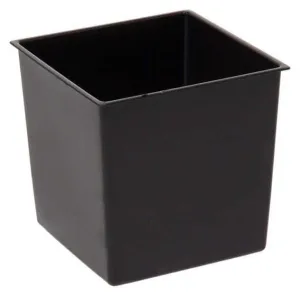 Kwadratowy wkład do donicy plastikowej