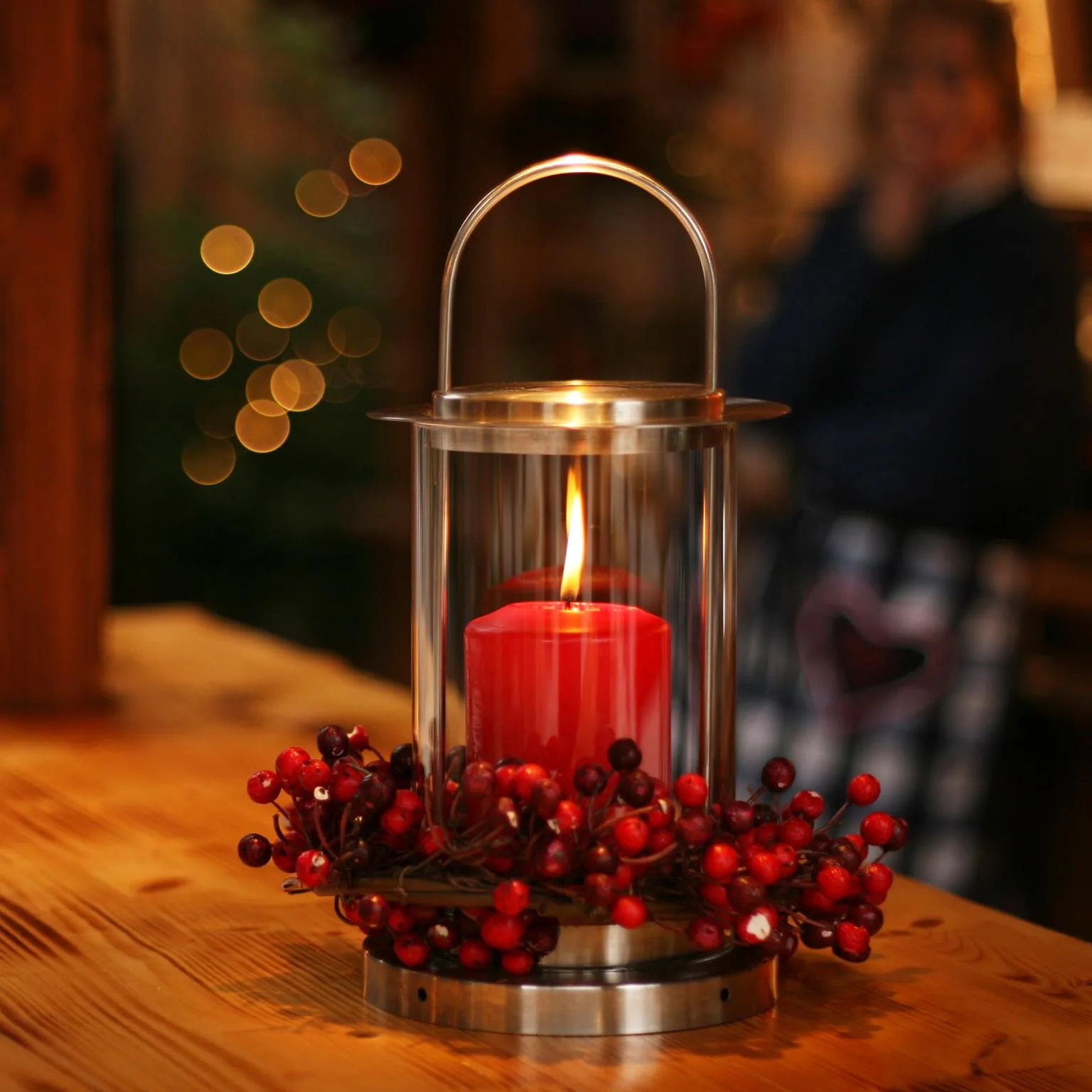 Ostrokrzew dekoracja bożonarodzeniowa