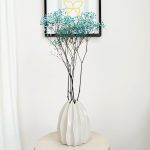 Gipsówka stabilizowana wiecznie żywa niebieska mały bukiet