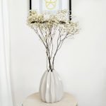 Gipsówka stabilizowana wiecznie żywa biała mały bukiet