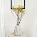 Gipsówka stabilizowana wiecznie żywa żółta mały bukiet