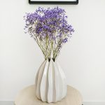 Gipsówka stabilizowana wiecznie żywa fioletowa mały bukiet