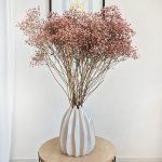 Gipsówka stabilizowana wiecznie żywa brązowa duży bukiet