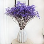 Gipsówka stabilizowana wiecznie żywa lawendowa duży bukiet