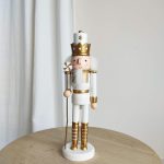 Figurka, dziadek do orzechów, ozdoba świąteczna drewniany 30