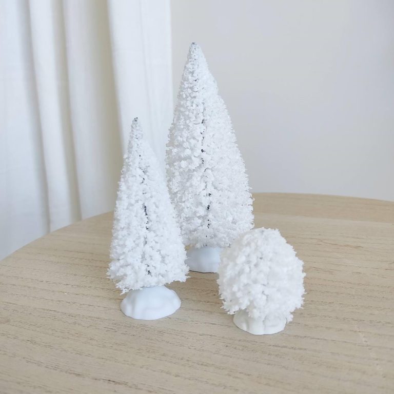 Choinka na podstawce, zestaw 9szt