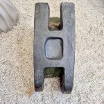 Figurka świąteczna sanki Mikołaja zielone