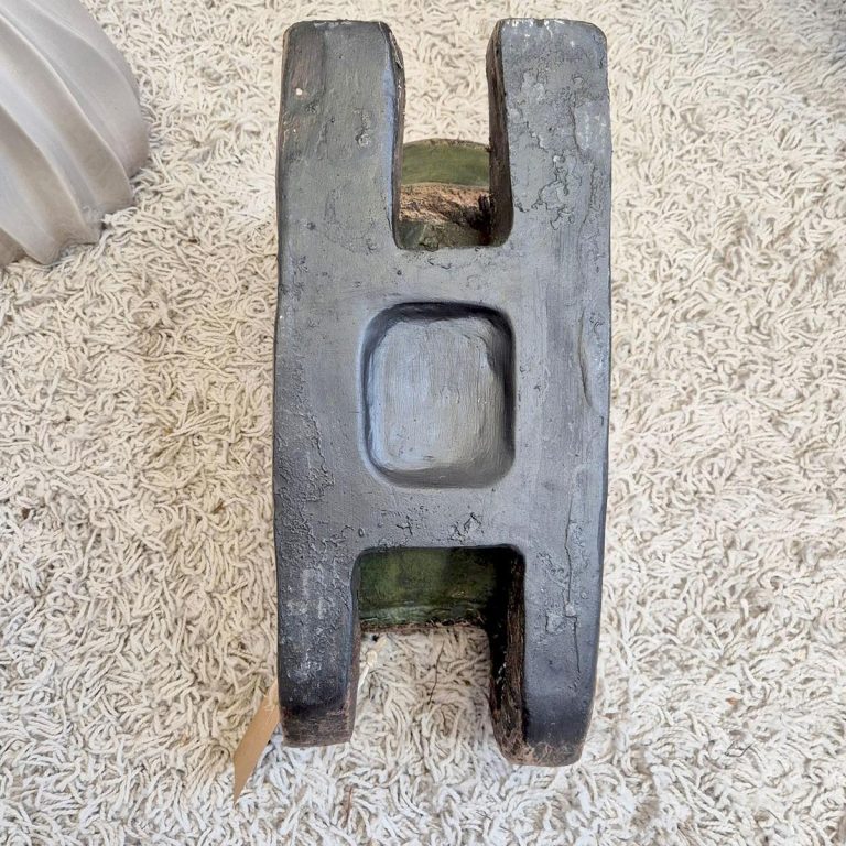 Figurka świąteczna sanki Mikołaja zielone