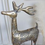 Jeleń, ozdoba z metalu h120cm