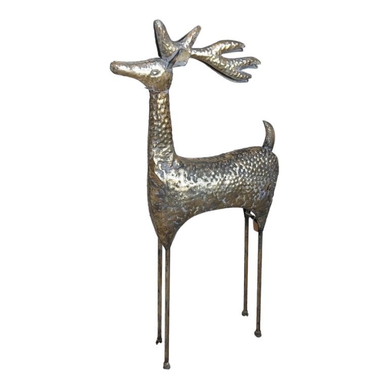 Jeleń, ozdoba z metalu h120cm