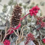 Wianek na drzwi świąteczny Boże Narodzenie sztuczny 55cm