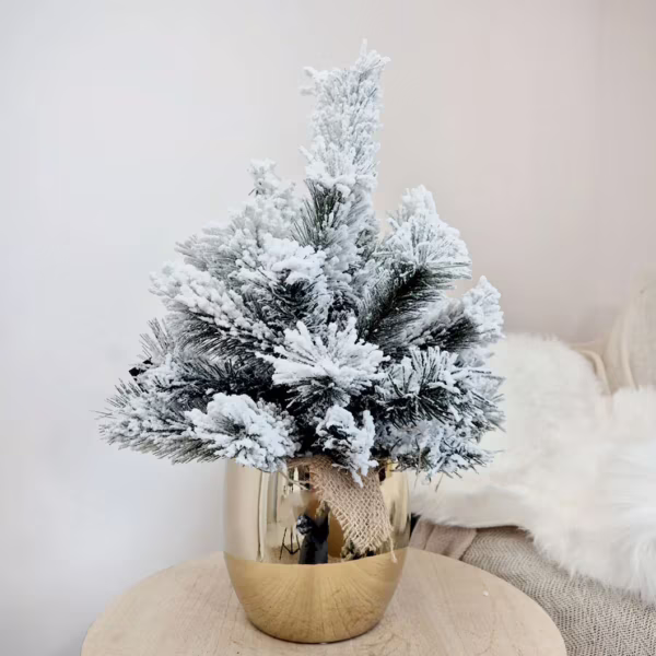 Mała choinka - sztuczna jodła ośnieżona 55cm