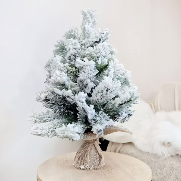 Mała choinka - sztuczna jodła ośnieżona 60cm