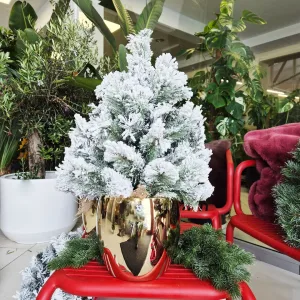 Mała choinka - sztuczna jodła ośnieżona 60cm