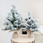 Mała choinka - sztuczna jodła ośnieżona 60cm