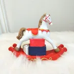 Figurka świąteczna konik na biegunach 15