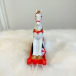 Figurka świąteczna konik na biegunach 15