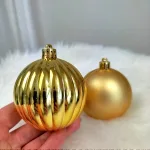Bombki złote nietłukące 12szt
