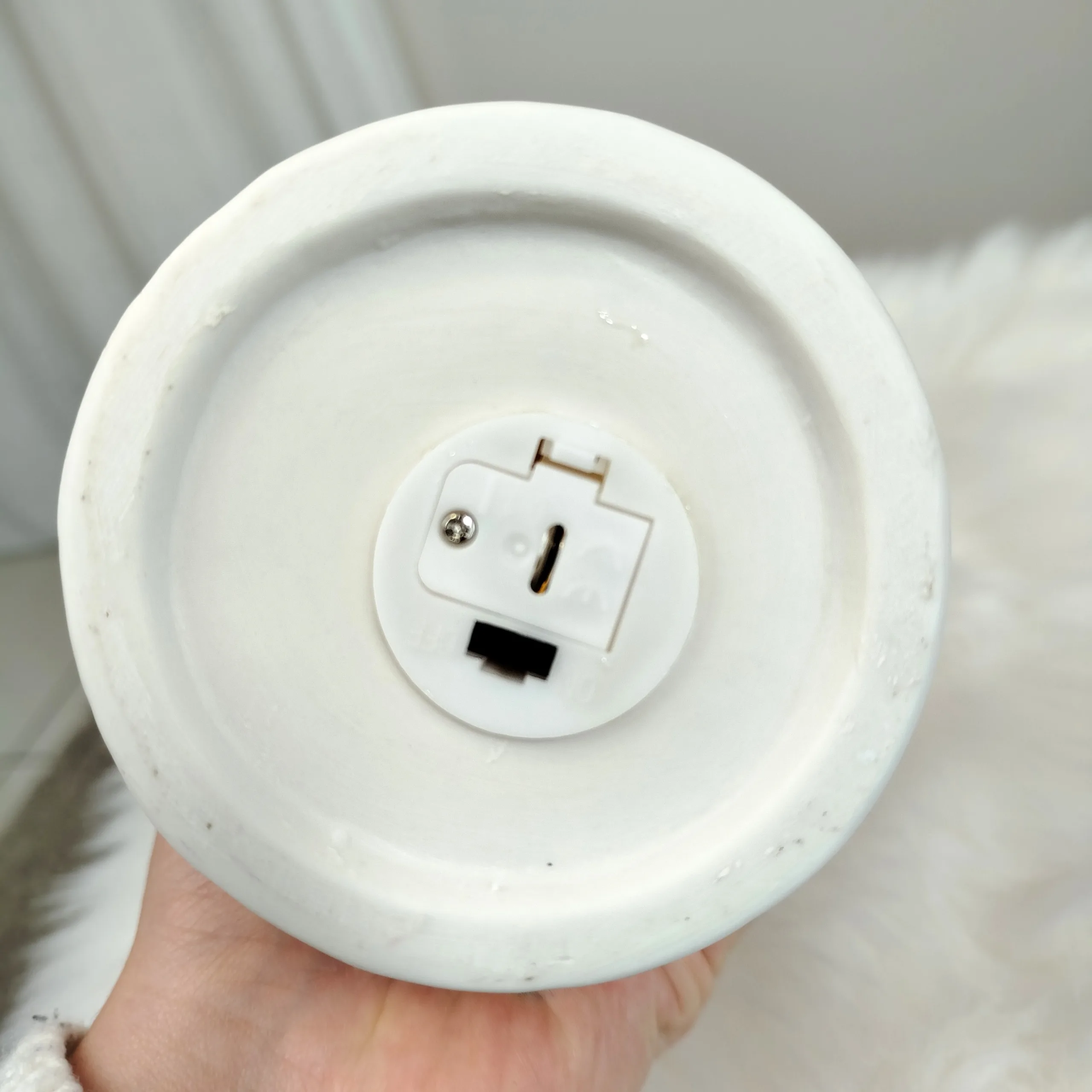 Domek ceramiczny latarnia podświetlana LED 20cm