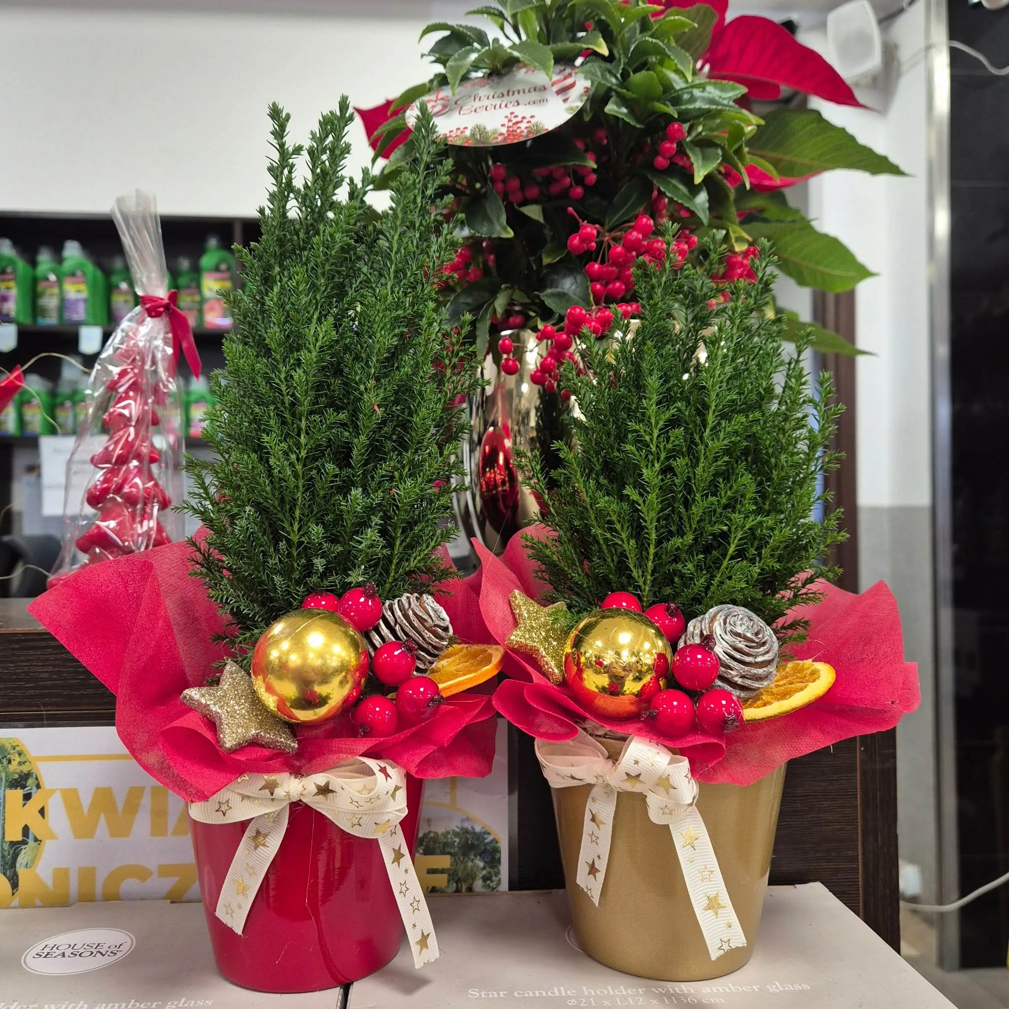 Osłonka ceramiczna czerwona połysk