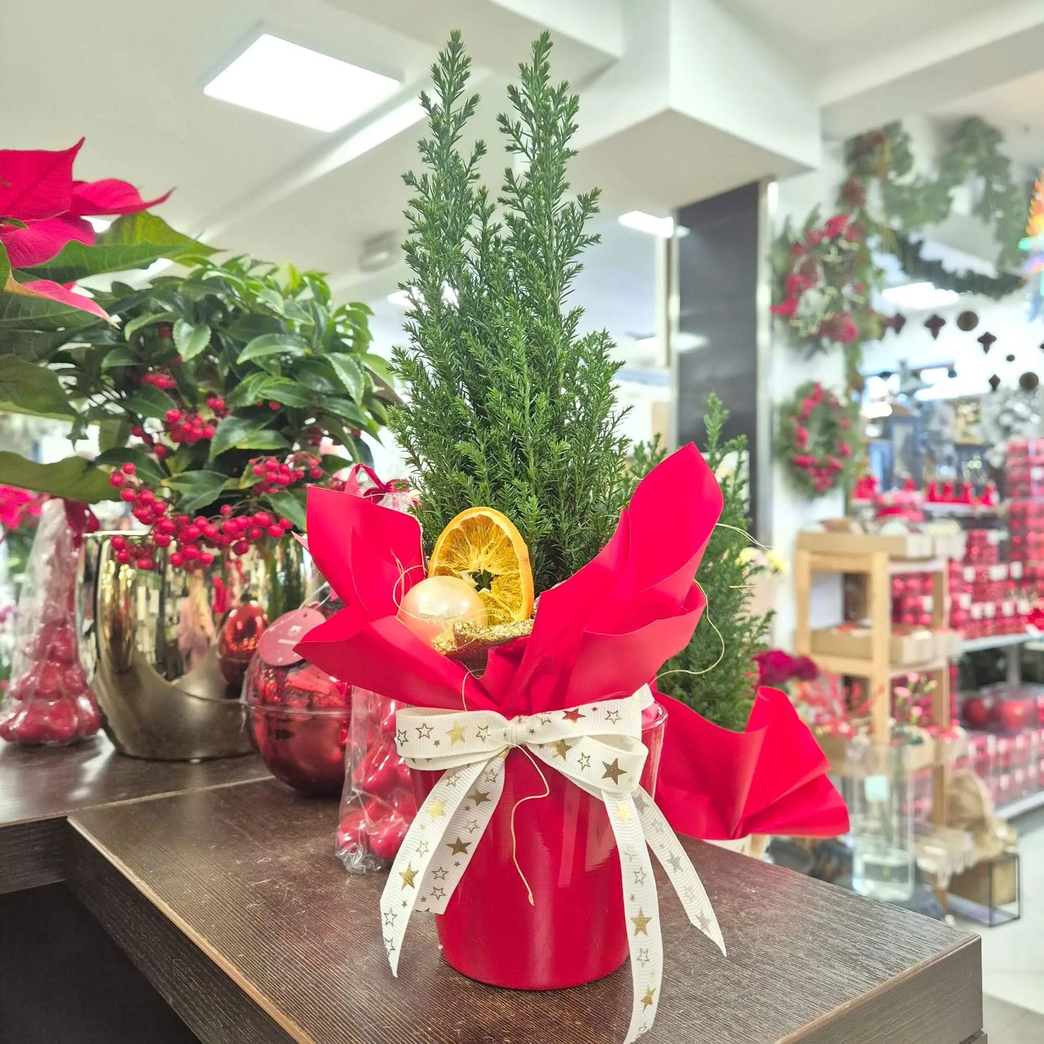 Osłonka ceramiczna czerwona połysk