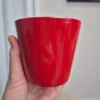 Osłonka ceramiczna czerwona połysk