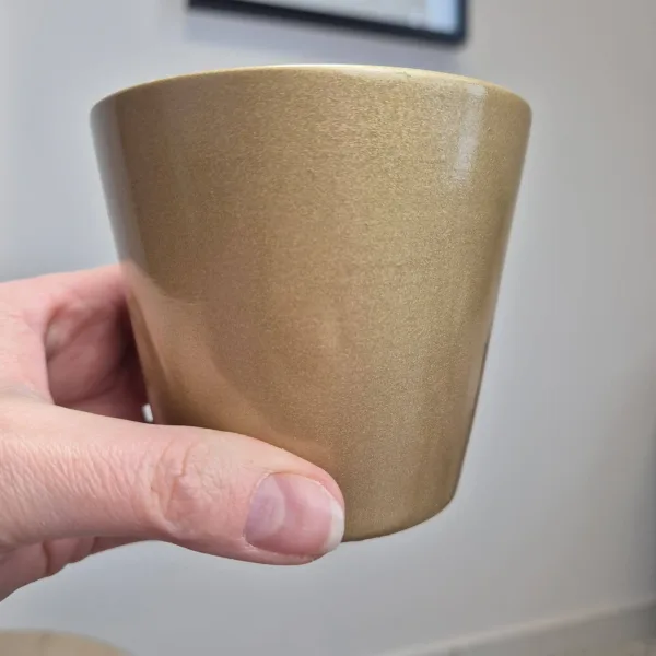 Osłonka ceramiczna złota połysk