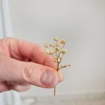 Gipsówka stabilizowana wiecznie żywa mini box 80g biała