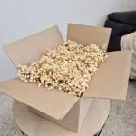 Gipsówka stabilizowana wiecznie żywa mini box 80g biała