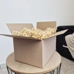 Gipsówka stabilizowana wiecznie żywa mini box 80g biała