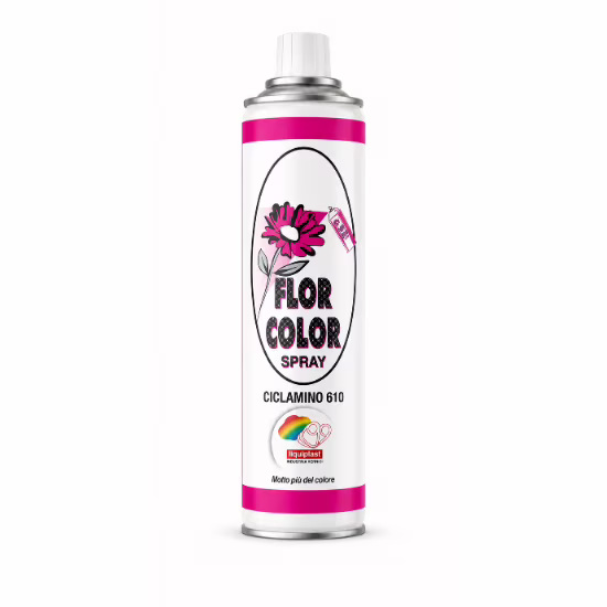 Farba do kwiatów w sprayu Florcolor Ciclamino 610