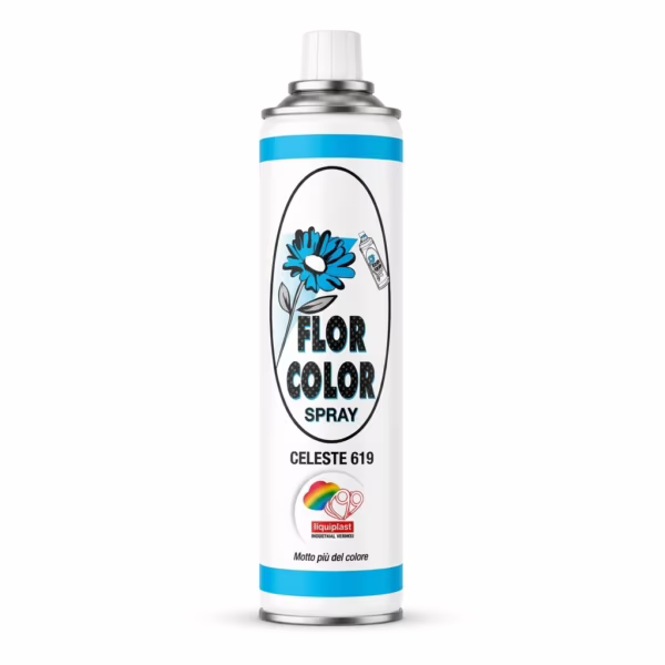 Farba do kwiatów w sprayu Florcolor Celeste 619