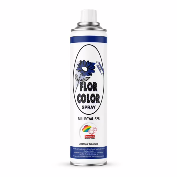 Farba do kwiatów w sprayu Florcolor Blu Royal 625